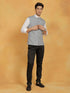 Vastramay Men's Beige Cotton Nehru Jacket